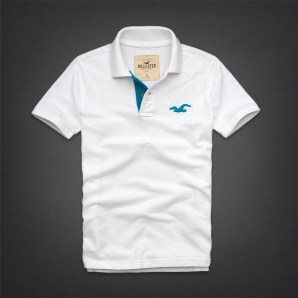 Camiseta hollister NWT 2013 Branca-azul/p