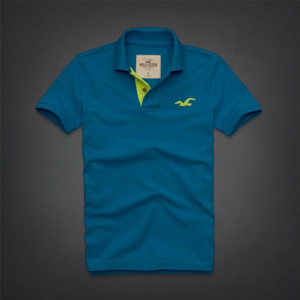 Camiseta hollister NWT 2013 azul-Verde/p